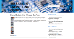 Desktop Screenshot of bestonlineengineeringdegree.com